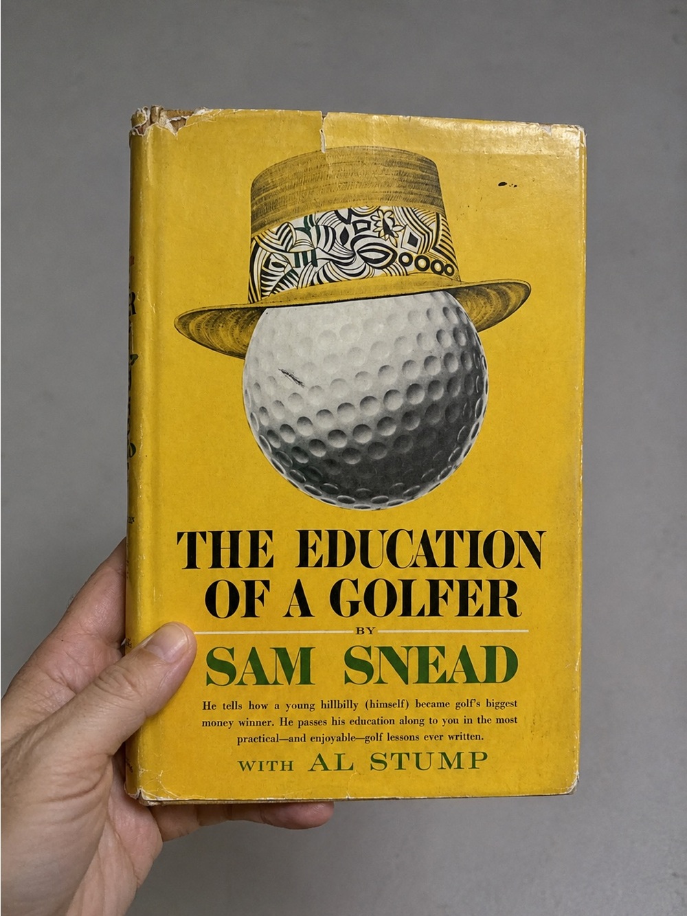 Education of a Golfer  (1st Ed) by sam snead